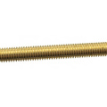 Brass full thread Stud Bolt with nuts and Flat washers metric size M3-M30 DIN975 DIN976  M6*100mm
